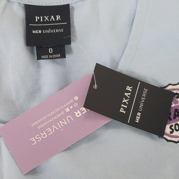 NWT Pixar sleeveless tank dress from the Disney movie Up pockets size 0 or 0X - Picture 9 of 16